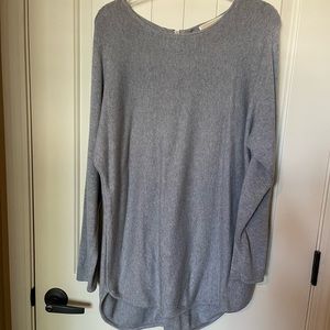 Michael Kors sweater with back zipper. EUC